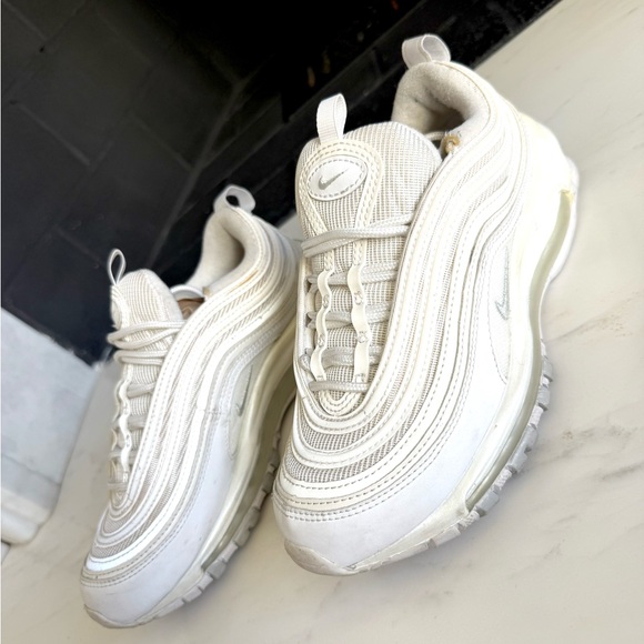 NIKE AIR MAX 97 SHOES SNEAKERS WOMEN YOUNG GIRLS Reflective Size 6 Streetwear - Picture 10 of 16